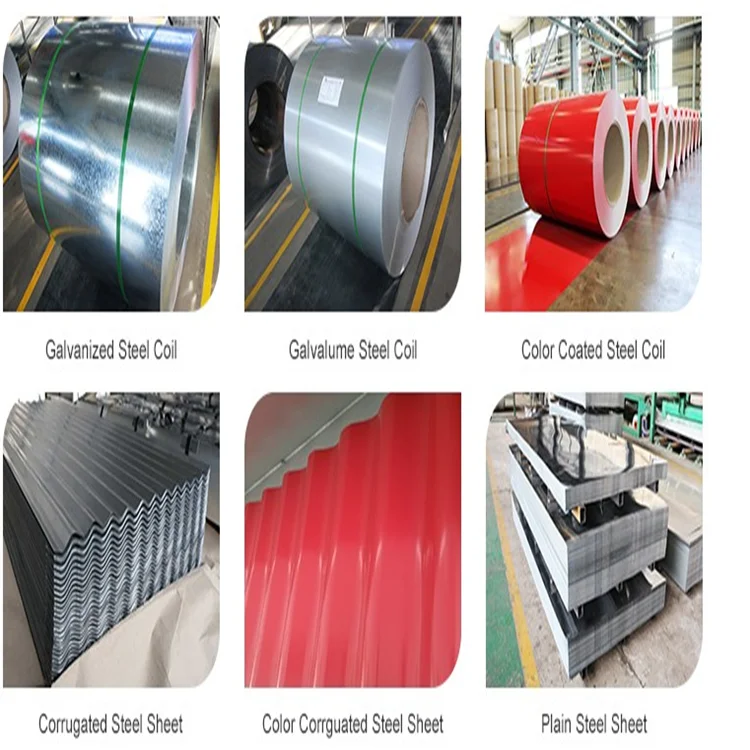 Galvanized Corrugated Steel Sheet Roofing Decking / Galvanized Metal
