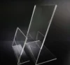 acrylic shelf brochure display case magazine holder menu holder sign display case