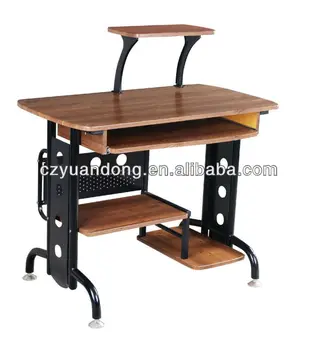 Simple Modern Steel Wooden Computer Table Simple Modern Steel Wooden Computer Table