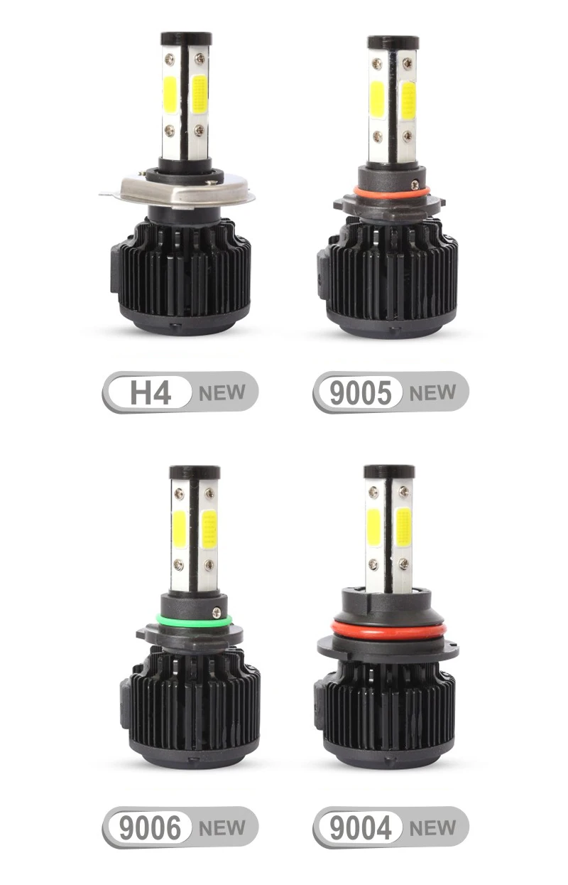 High Power Best Led Automotive Bulbs Headlight 4led Lamp Auto Led ...