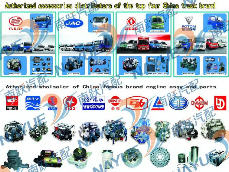 Truck and engine brand we can supply with logo