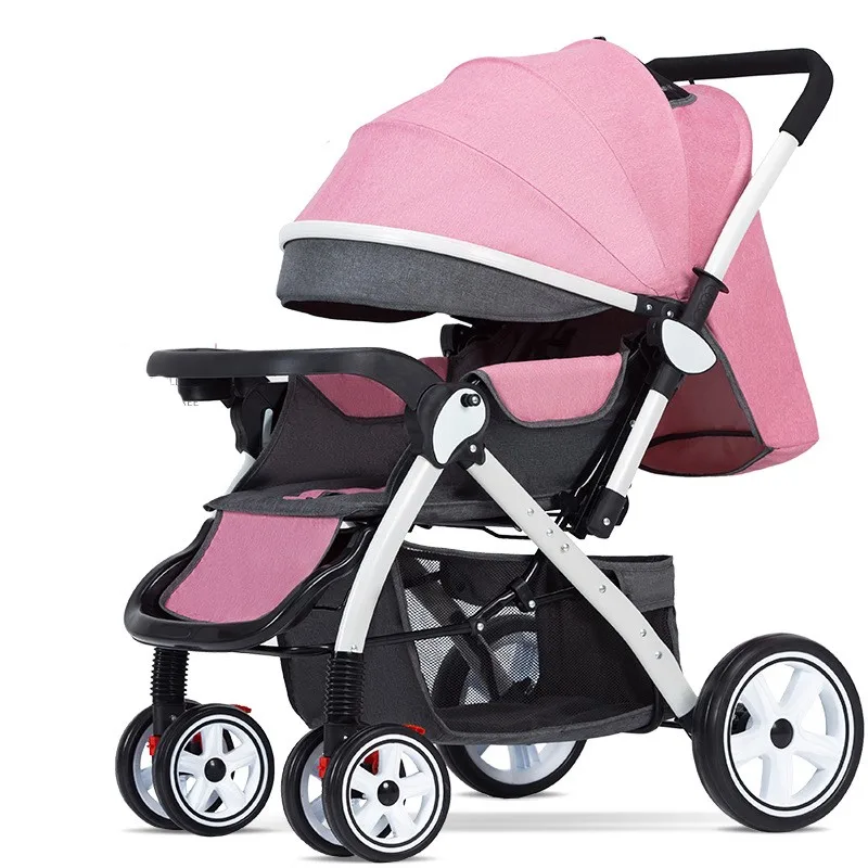 girls pink stroller