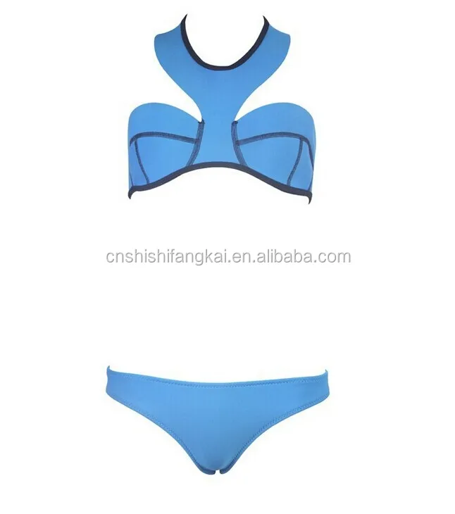 2015 neoprene bikini high v neck bikini.jpg
