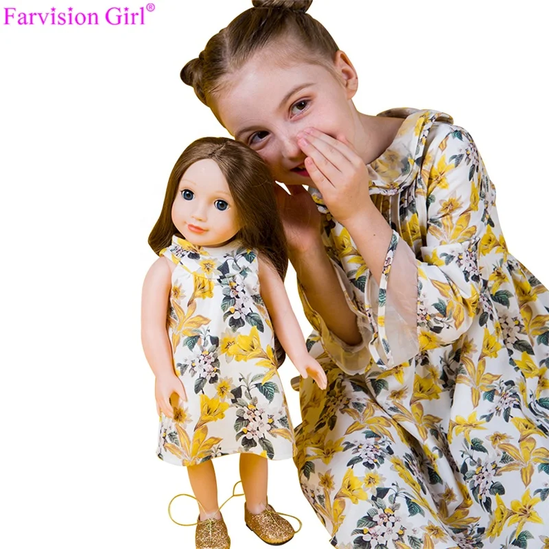 18 inch doll clothes matching outfit