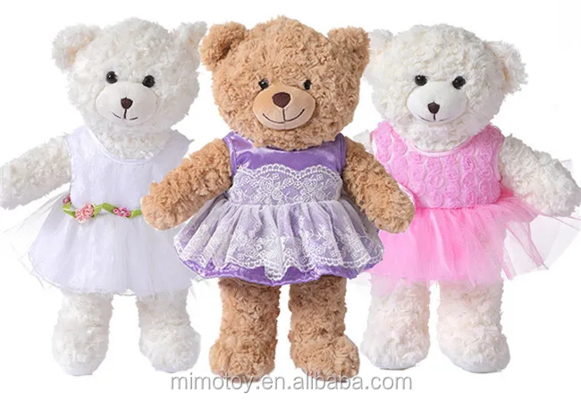teddy bear with tutu skirt
