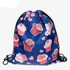 wholesale big space capacity drawstring bag fish creative design foldable