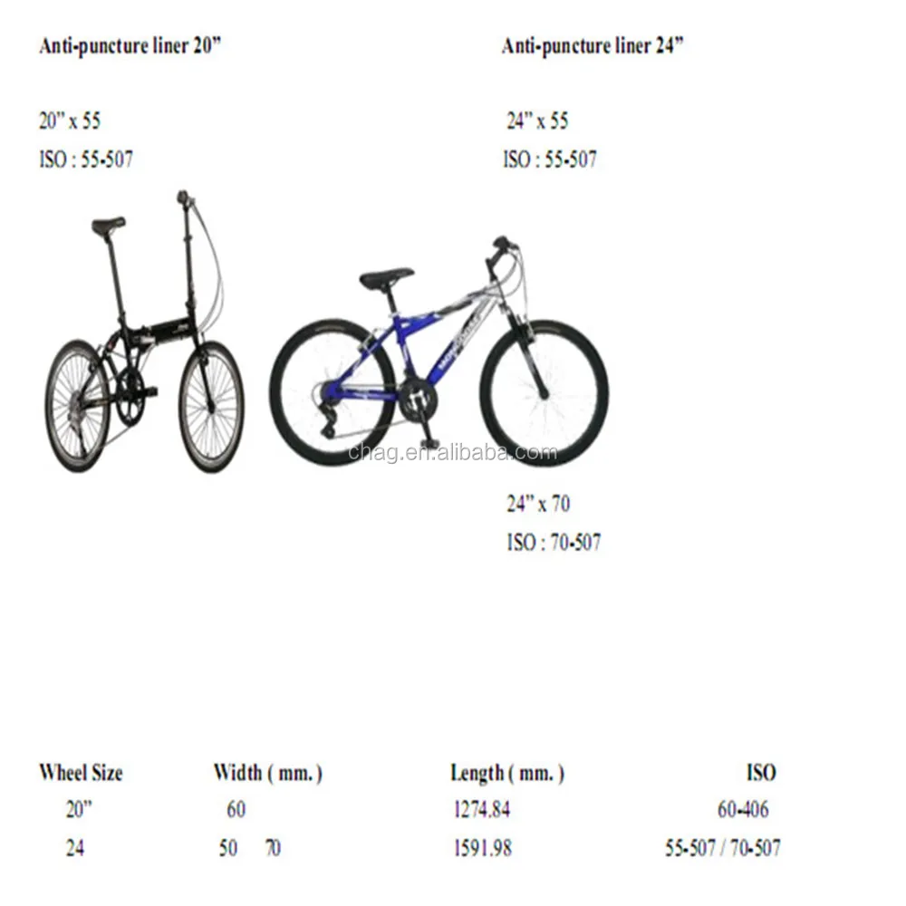 Durable Stop Flat Bicycle Tire Liners Tpu bing Strap Against Nails