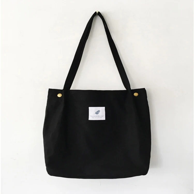 korean style canvas tote bag