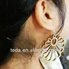 unfinished wood earring