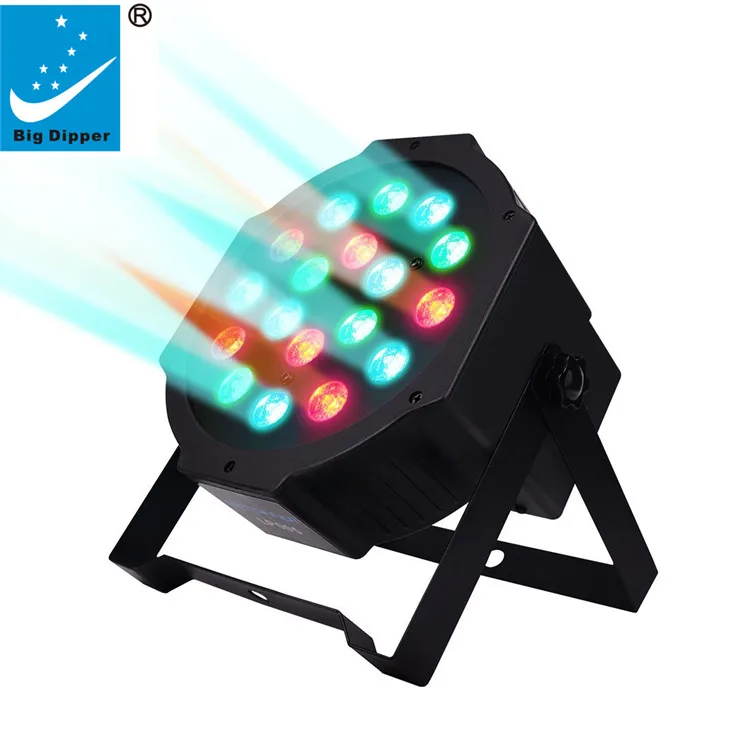 Big Dipper LP005 Shenzhen Manufacturer 18*1W RGB Mini Led Par Can Light