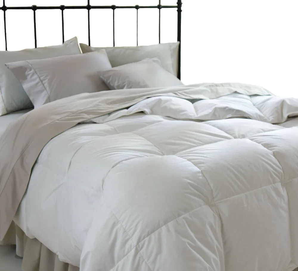 Factory White Goose Feather Down Quilt Hotel Use Down Duvet For