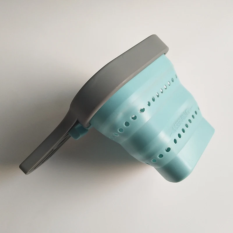 Silicone Collapsible Pasta Baskets Pasta Strainer Practical Foldable