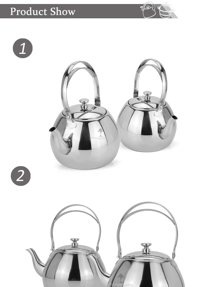 Most trendy stainless steel iran modern chinese tea pot