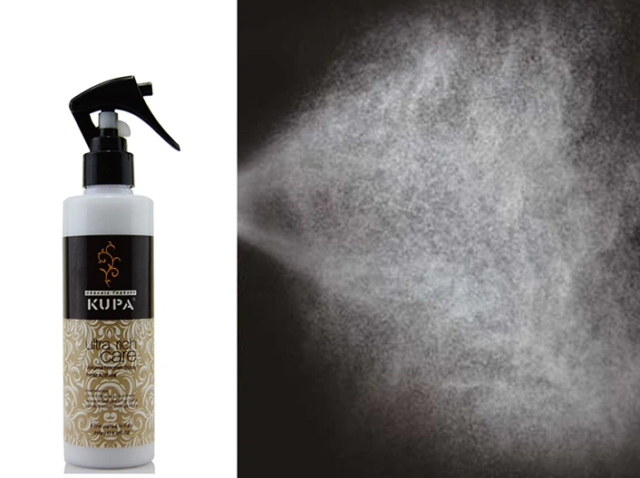 OEM/ODM Wholesales Professional Kupa Argan oil Heat Protection Volume Nourish mist repairing Hair Spray