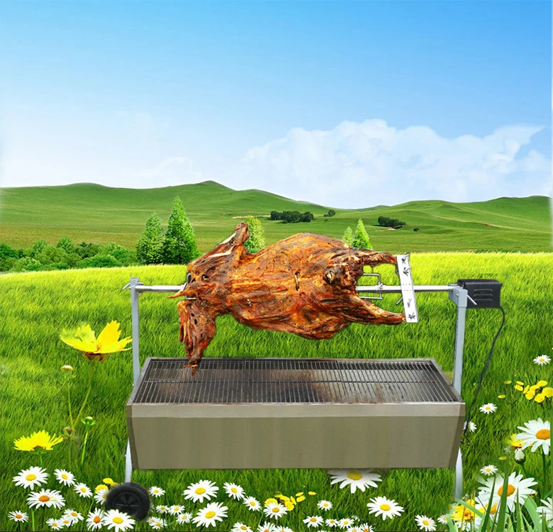 410rpm Electric Ac Motor For Roast Whole Lamb Roast Whole Pig Rotating