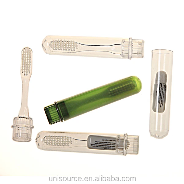 Foldable Airline With Toothpaste Inside 2 In 1 Travel Toothbrush Buy