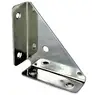 Customized metal wall stand corner frame boat aluminum transom corner bracket