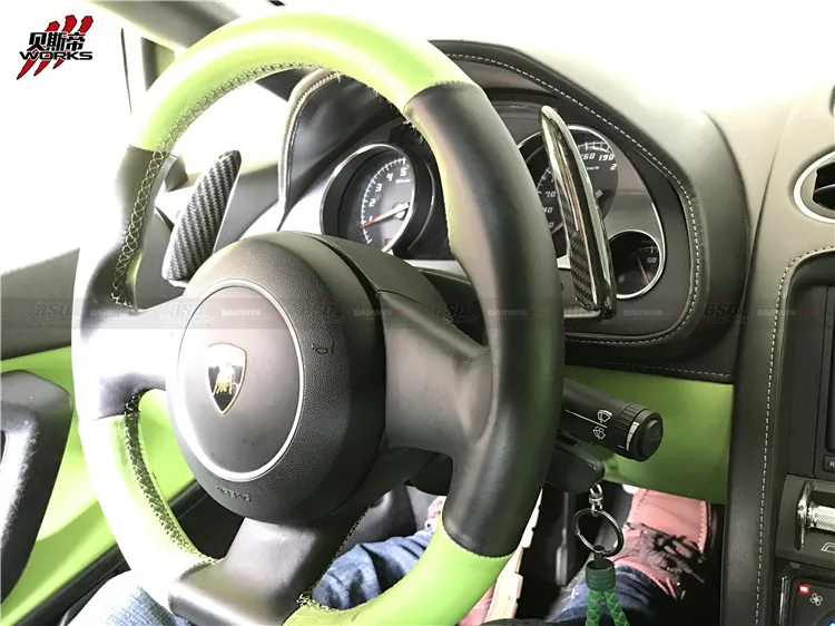 ランボルギーニ ガヤルド カーボン パドルシフト