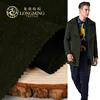 Free sample solid color 100% Polyester double brush fake wool coat fabric