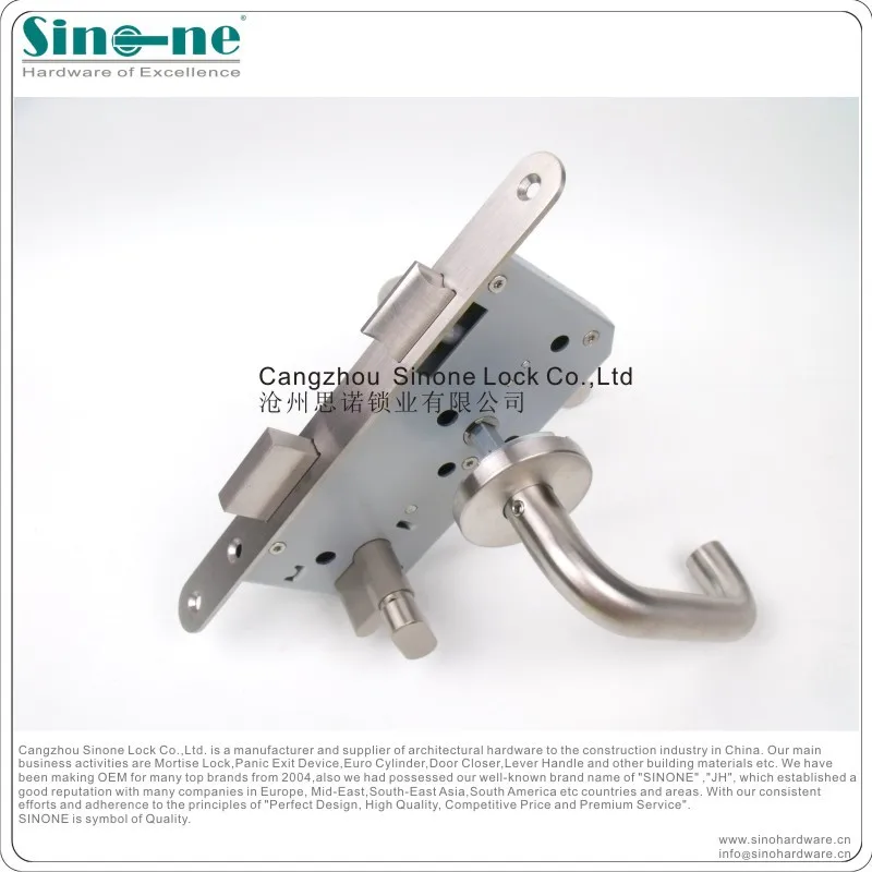 Fr Lever Handle For Fire Door Design Conforming To Ce Standard Lever