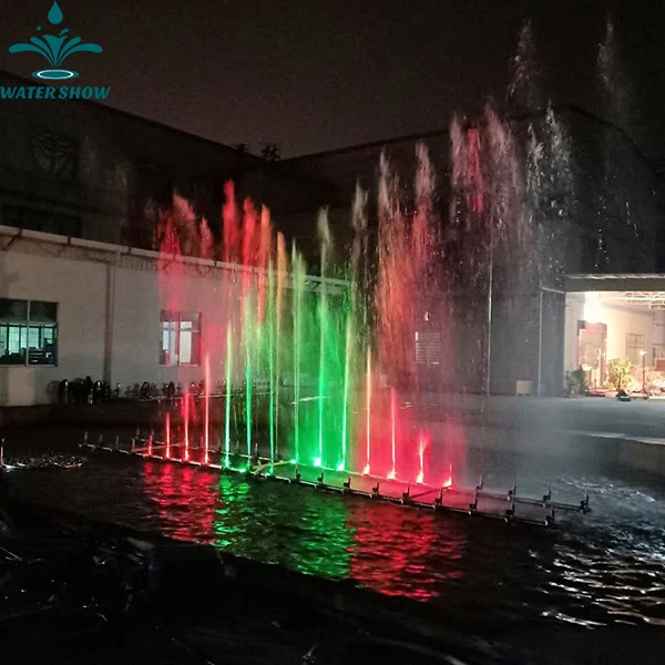 Large Sri Lanka Fountain Project Plc And Color Changing Music Dancing