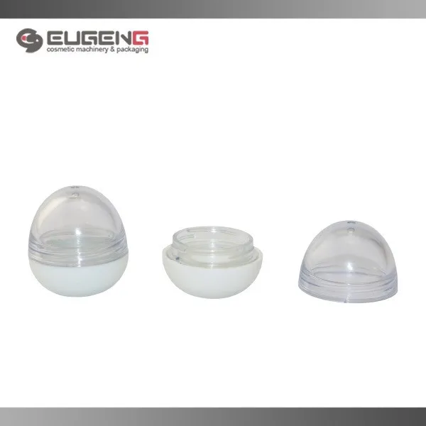Egg Shaped Lip Balm Container Empty Lip Balm Tube Cosmetics Container