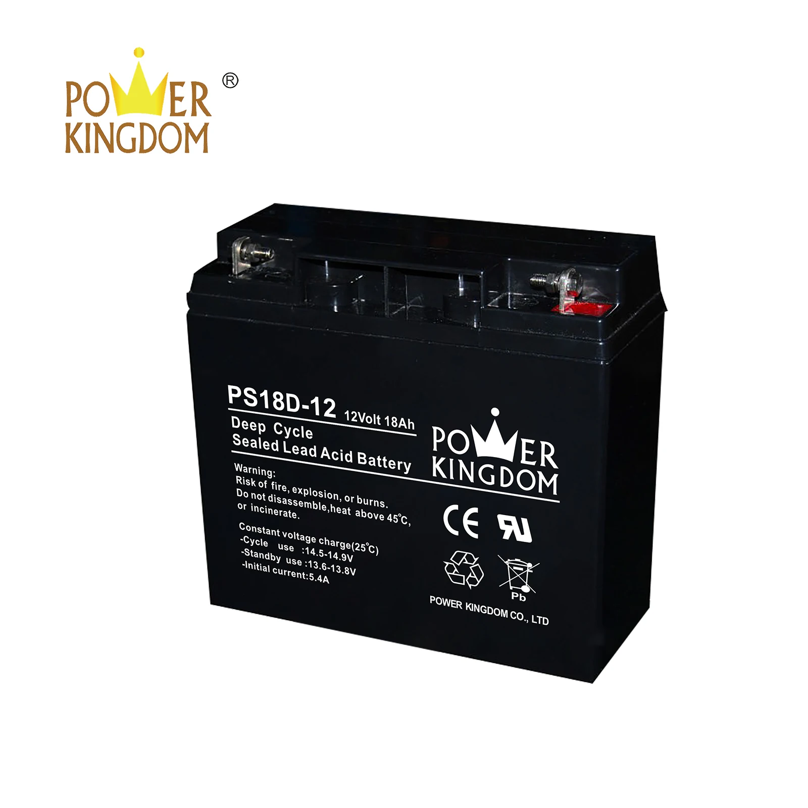 Power Kingdom Best 6 volt gel cell deep cycle battery factory