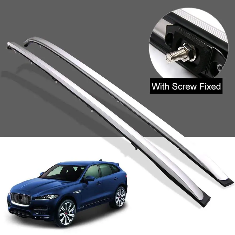 MotorFansClub Roof Rack Cross Bars Fit For Jaguar F-Pace 2016 2017 2018 ...