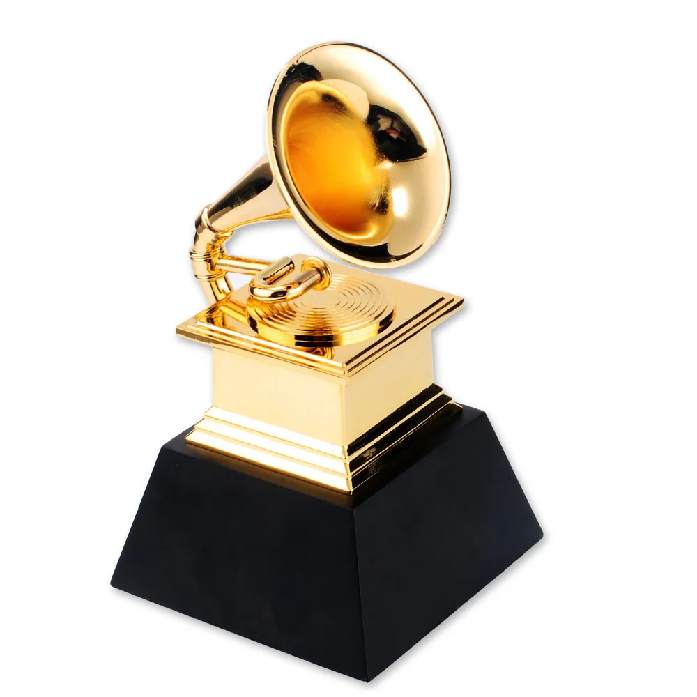 gold plated gramophone award