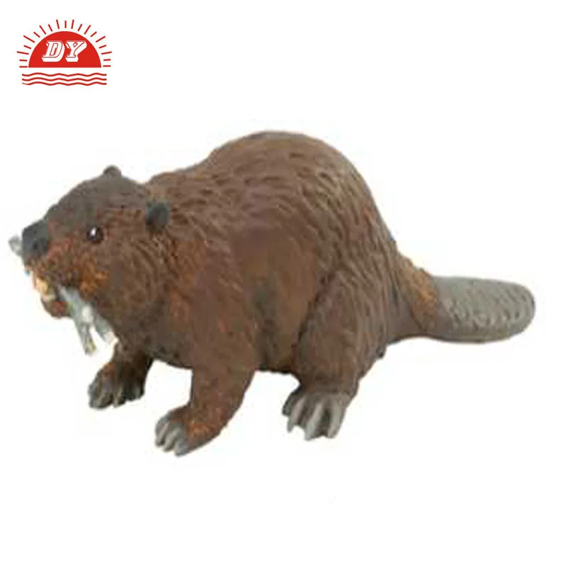 plastic beaver figurines