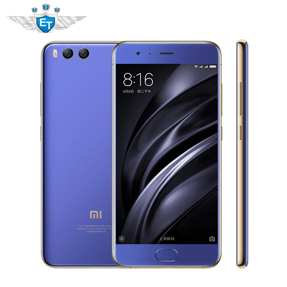 
Original Xiaomi Mi6 Snapdragon 835 Octa Core Smartphone 6GB 64GB Fingerprint ID FDD 5.15