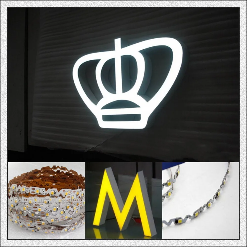 300led 5m 2835 Bendable Strip Led Lights S Type Zigzag Led