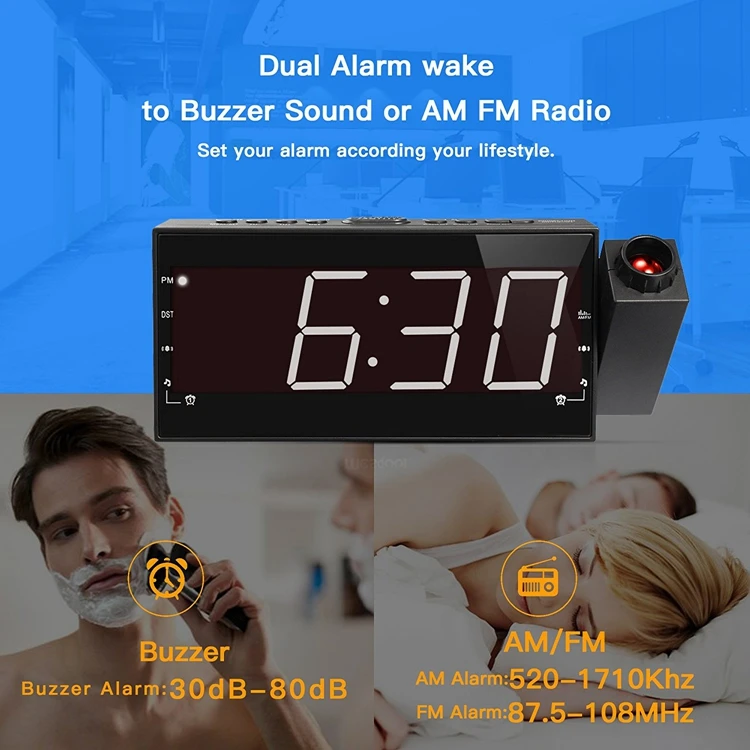 2019 Top Sale Unique Design Projector Laser Smart Projection Radio Wall