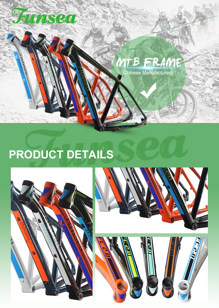 Alloy 6061 Mtb Bicycle Frame Factory 27.5" Cheap China Mountain Bike