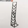 Hot Selling Metal Quartz Stone Sample Display Rack With Stone Samples