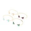 Hot-Selling Exquisite Western StyleJewelry Beautiful Triangular Alloy Bangles For Women