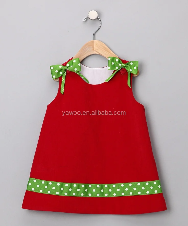 2015 America Children Girls Patriotic Red White Blue Cotton Sleeveless Chevron Ruffle Dress Kids