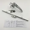 Inline spindle window lock with mechanical code locking
