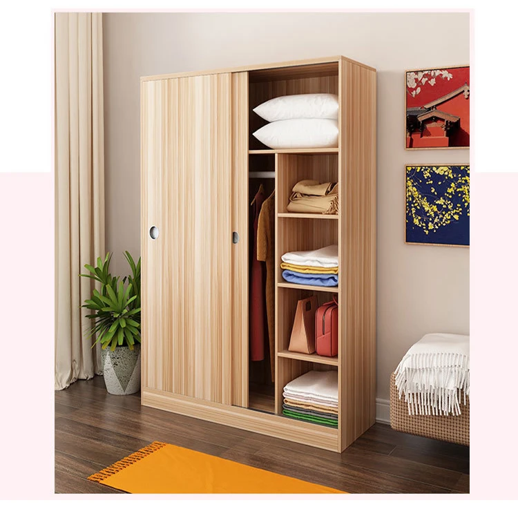 2019 Modern Cheap Wooden China Bedroom Furniture Design Wardrobe