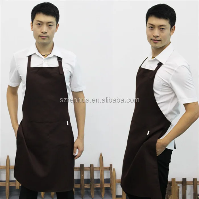 male cooking apron