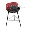 sanshui debei 14 inch mini porcelain enamel simple bbq grill charcoal grills