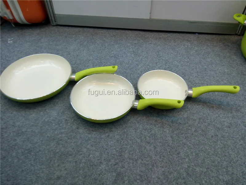 11pcs Aluminum Ceramic Coating Nonstick Cookware Set 20/24/26cm