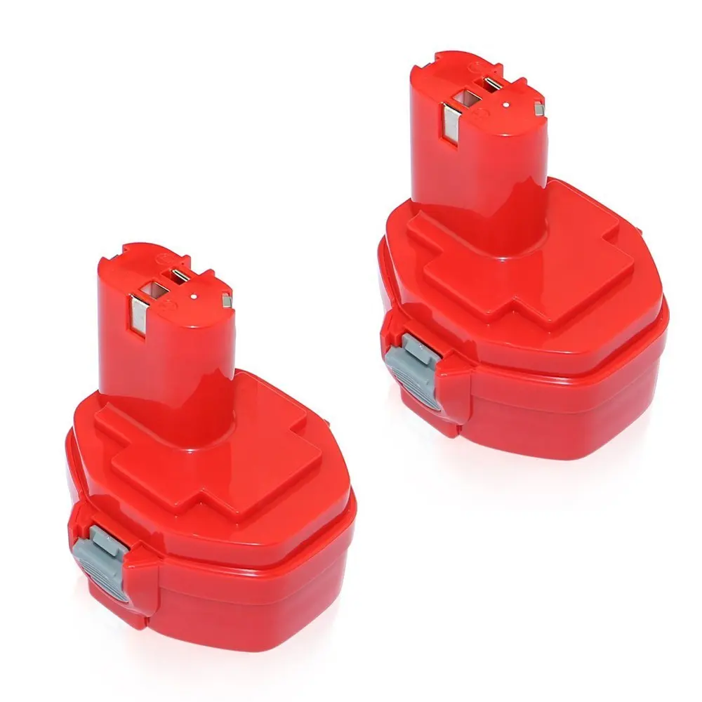 efluky 2Pack 3.0Ah 14.4V Ni-Cd Replacement Battery for Makita 1420 1422 1400 PA14 192600-1 194172-2 193062-6 193987-4 638350-9-2 193985-8