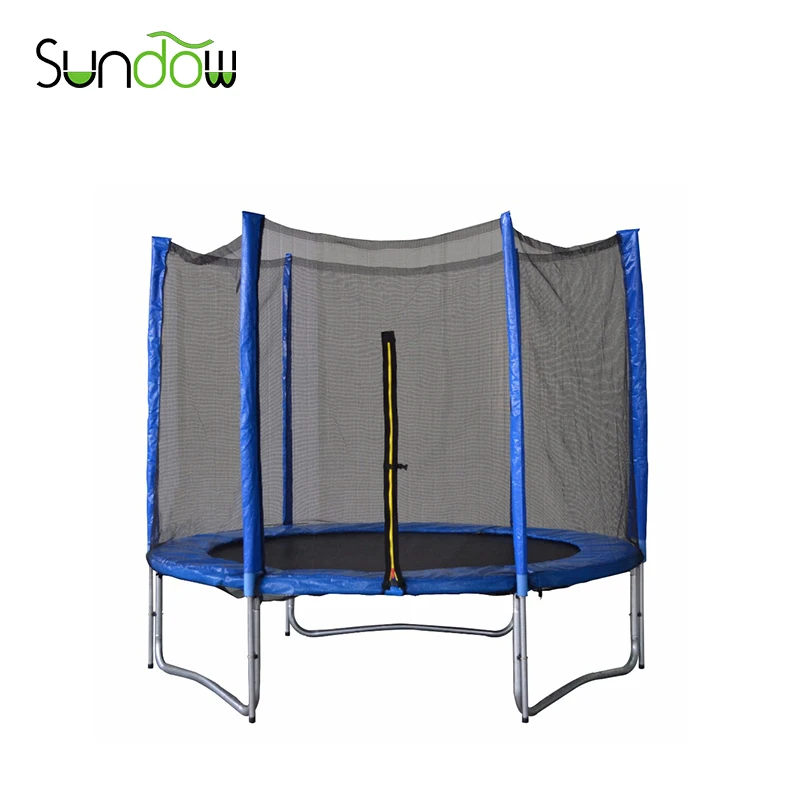 Cheap 8ft Trampoline Jump Mat And Net For Adults And Children