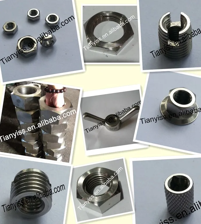 Custom Made Stainless Steel Torx Pin Threaded Barrel Nut - Buy Barrel ...