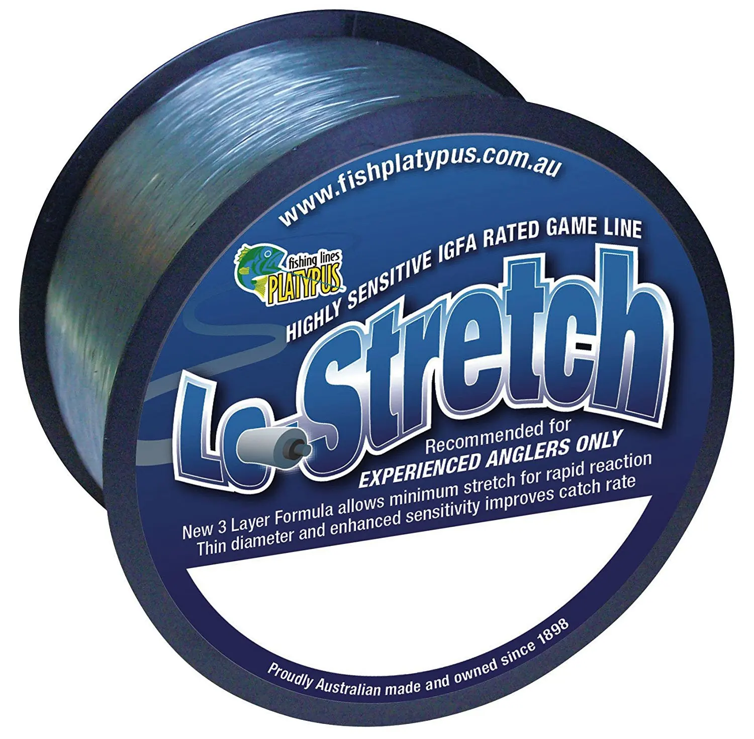 Worlds Strongest Fishing Line Since 1898 Clear Platypus Super-100