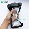 Factory sell mobile phone accessories IPX8 waterproof cell phone pouch for boating traveling swimming