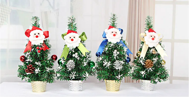 30cm Artificial Mini Plastic Christmas Trees for Car