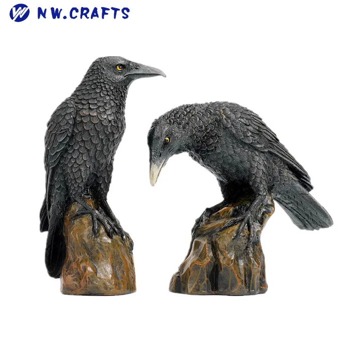 the crow gallery statue