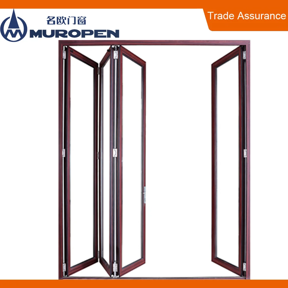 Wholesale Cheap Price tempered glass bi-folding doors